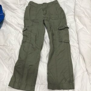 Abercrombie Green Cargo Pants